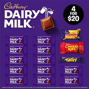 Cadbury Dairy Milk Showbag